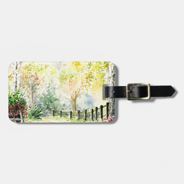 Etiqueta De Bagagem Estrada (Frente Horizontal)