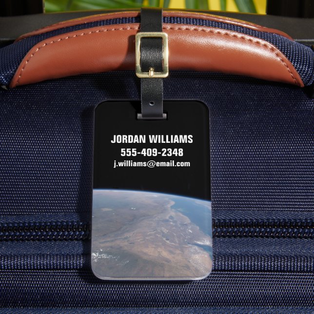 Etiqueta De Bagagem Etiópia E Parte Do Mar Vermelho (Frente Insitu 2)