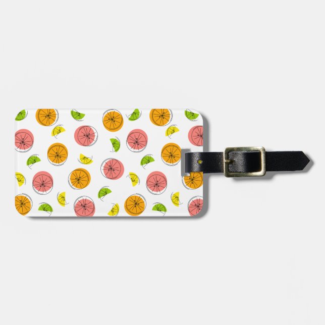 Etiqueta De Bagagem Etiqueta Citrus Multi Bags (Frente Horizontal)