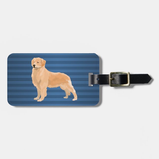 Etiqueta De Bagagem etiqueta da bagagem recuperadora (Frente Horizontal)