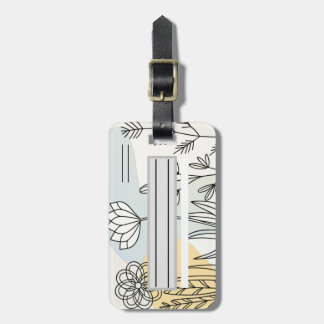 Etiqueta De Bagagem Etiqueta de equipaje, sencilla 