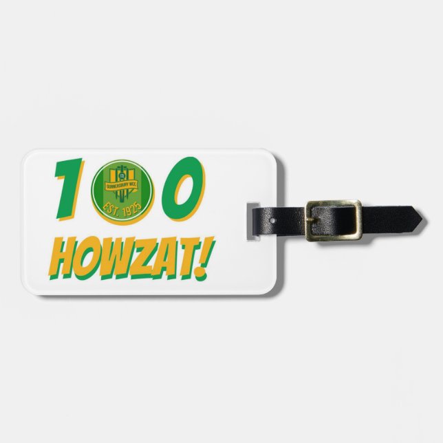 Etiqueta De Bagagem Etiqueta de kit central de Gunns (Frente Horizontal)