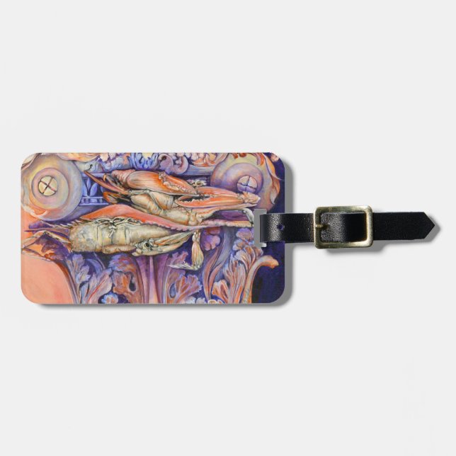 Etiqueta De Bagagem Etiqueta de Reprodução de Spike e Curly (Frente Horizontal)