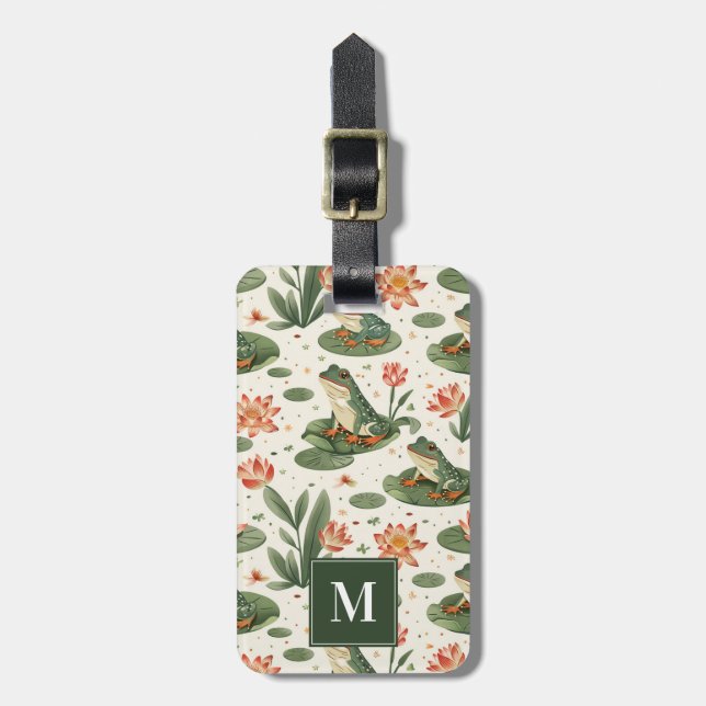 Etiqueta De Bagagem Etiqueta de sapos (Frente Vertical)