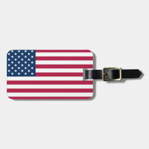 Etiqueta De Bagagem Etiqueta para Bagagem Bandeira Americana Patriótic