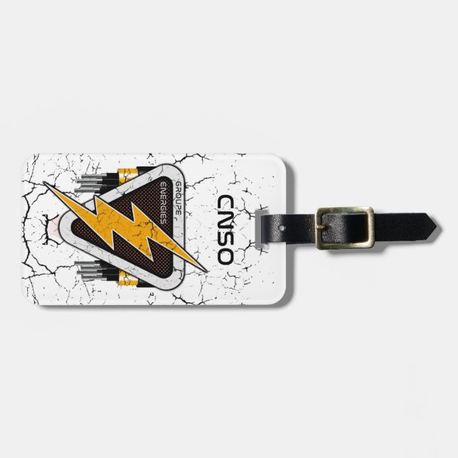 ETIQUETA DE BAGAGEM ETIQUETTE BAGAGE NRJ 2025 (Frente Horizontal)