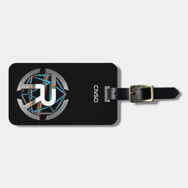 ETIQUETA DE BAGAGEM ETIQUETTE BAGAGE REMATIS (Frente Horizontal)