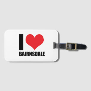 Etiqueta De Bagagem Eu amo Bairnsdale