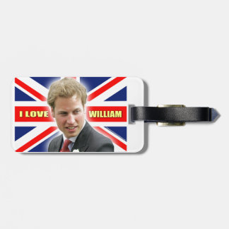 Etiqueta De Bagagem Eu amo William