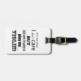 Etiqueta De Bagagem Eu Prefiro Violin