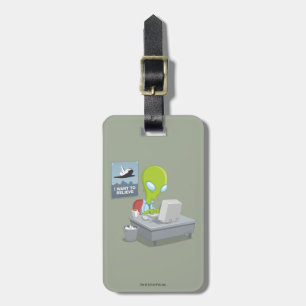 Etiqueta De Bagagem Eu quero acreditar