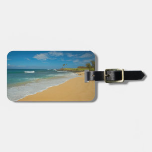 Etiqueta De Bagagem EUA, Havaí, Ilha Molokai, Praia de Três Milhas