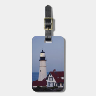 Etiqueta De Bagagem EUA, Maine, Portland, Cape Elizabeth, Farol