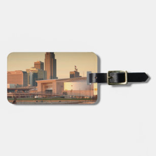 Etiqueta De Bagagem EUA, Nebraska, Omaha, Skyline
