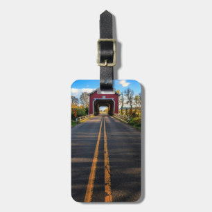 Etiqueta De Bagagem EUA, Oregon, Scio, Shimanek Bridge 2