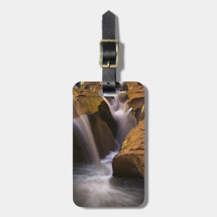 Etiqueta De Bagagem EUA, Utah, Escalante Wilderness. Cachoeira em 2