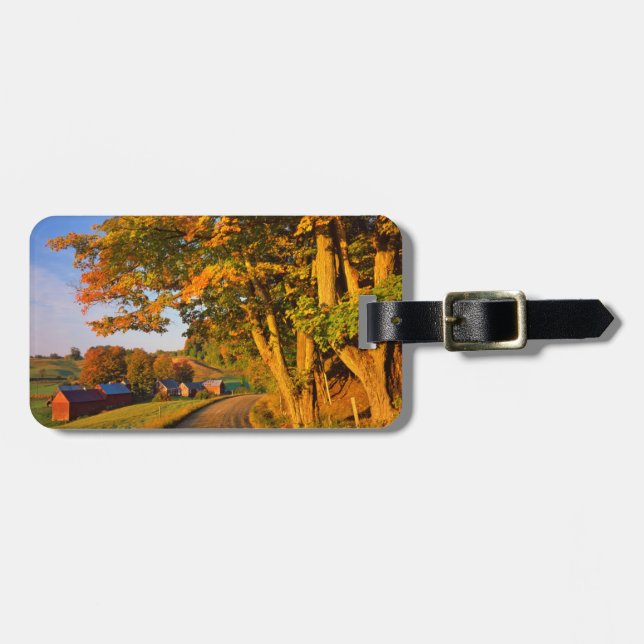 Etiqueta De Bagagem EUA, Vermont, South Woodstock (Frente Horizontal)