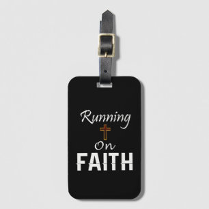 Etiqueta De Bagagem Executando em Faith Runner