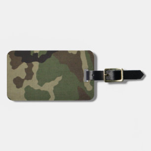Etiqueta De Bagagem Exército Camo