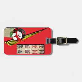 Etiqueta De Bagagem Expressão Oriental