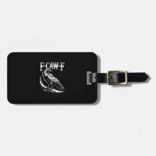 Etiqueta De Bagagem F-Caw-F Crow Feminino Casual Moderno