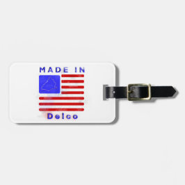 Etiqueta De Bagagem Fabricado na Dell Personalizável