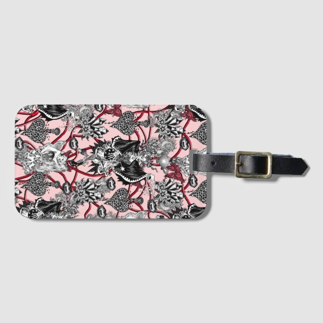 Etiqueta De Bagagem Fadas e Bruxas (Frente Horizontal)