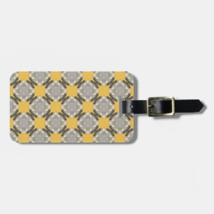 Etiqueta De Bagagem Fade Circle Grid de Kenneth Yoncich