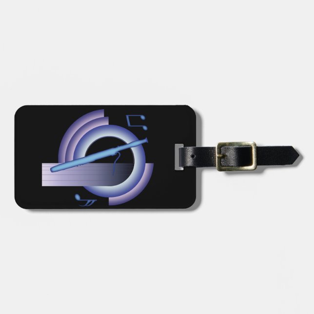 Etiqueta De Bagagem Fagote de Deco (Frente Horizontal)