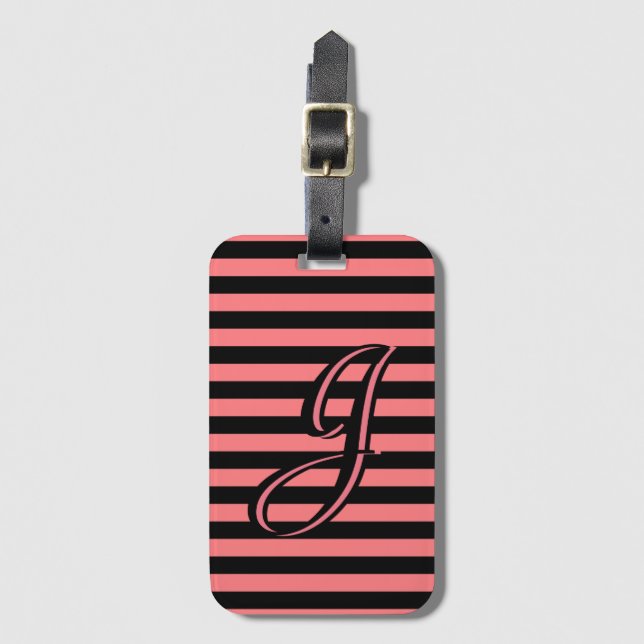 Etiqueta De Bagagem Faixa Personalizada (Frente Vertical)