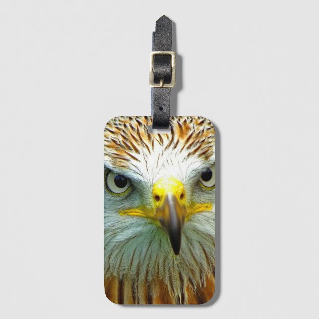 Etiqueta De Bagagem Falcão (Frente Vertical)