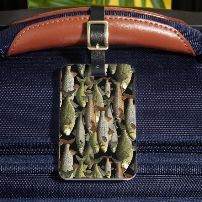 Etiqueta De Bagagem Fantasia do Pescador (Frente Insitu 2)