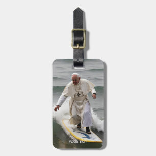 Etiqueta De Bagagem Fantasy Cute One Legal Surfer