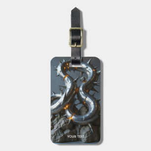 Etiqueta De Bagagem Fantasy - Pedra de Abstrato