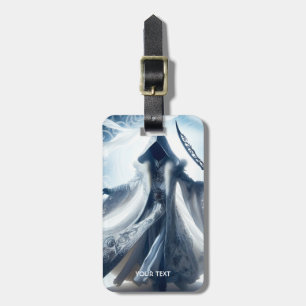 Etiqueta De Bagagem Fantasy White Light