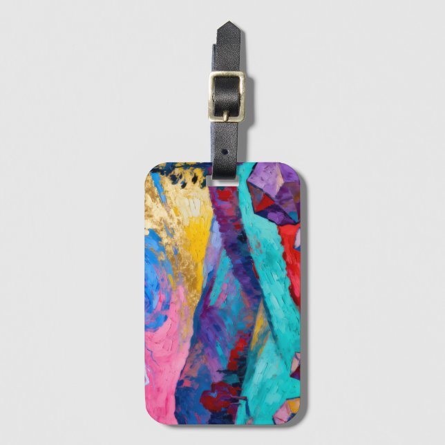 Etiqueta De Bagagem Fauvism (Frente Vertical)