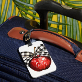 Etiqueta De Bagagem Favorite Teacher Luggage Tag