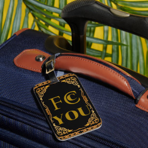 Etiqueta de Bagagem FCC YOU