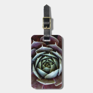 Etiqueta De Bagagem Fechamento Suculento Roxo