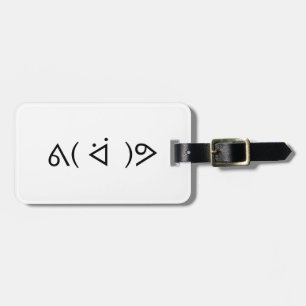 Etiqueta De Bagagem Feliz Gary ᕕ( ᐛ )ᕗ Memória Emoticon Emoji T