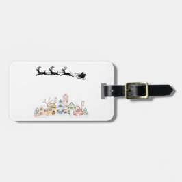 Etiqueta De Bagagem Feliz Natal