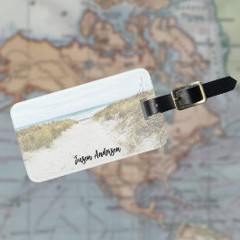 Etiqueta De Bagagem Férias de viagem de fotografias personalizadas