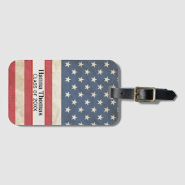 Etiqueta De Bagagem FESTA DE FORMATURA Patriótica Militar dos EUA