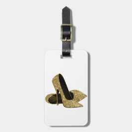 Etiqueta De Bagagem Festa de solteira do dia do casamento dos saltos