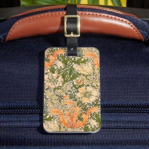 Etiqueta De Bagagem Festival de Flores William Morris Spring Compton
