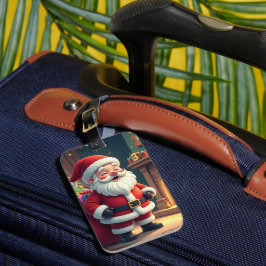 Etiqueta De Bagagem Festive Holiday Home Accent - Christmas Decorative