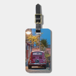 Etiqueta De Bagagem Fiat 500, Cinquecento em Italia