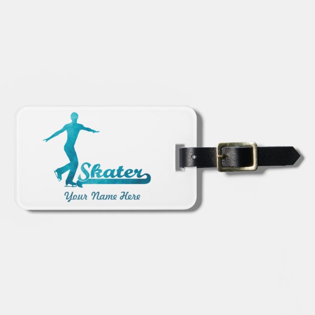 Etiqueta De Bagagem Figura feita sob encomenda personalizada Giftware (Frente Horizontal)