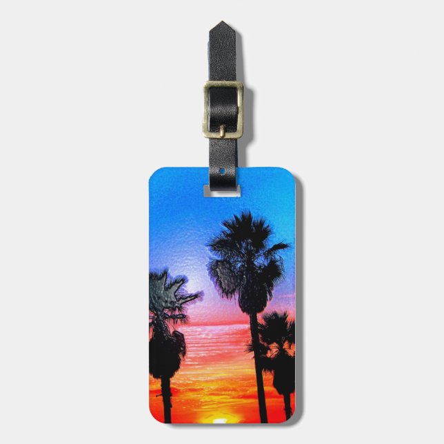 Etiqueta De Bagagem Fique Forte_ (Frente Vertical)