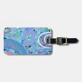 Etiqueta De Bagagem Fireworks Show 